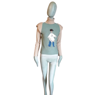 Maglione artistico italiano Carella - Deadstock