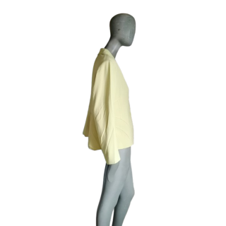 Blazer vintage italien Clips jaune pastel – Made in Italy