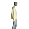 Vintage Italian Blazer Pastel Yellow Clips - Made in Italy