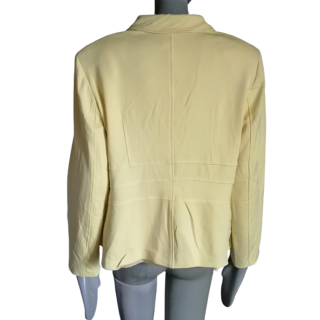Blazer vintage italien Clips jaune pastel – Made in Italy
