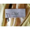 Blazer vintage italien Clips jaune pastel – Made in Italy