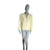 Vintage Italian Blazer pastel clipes amarelos - feitos em Itália