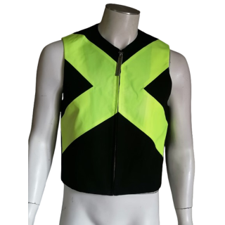 Chaleco de la utilidad de archivo Dirk Bikkembergs 90