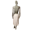 Jupe midi Valentino Roma vintage archive coton blanc