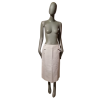 Jupe midi Valentino Roma vintage archive coton blanc