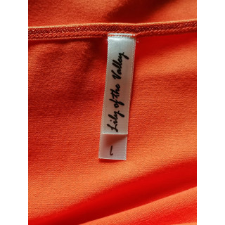 Lily of the valley Women's Fleel Fine Orange Fluo Tank Top