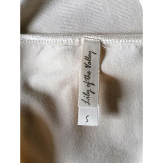 Débardeur Lily of the Valley fines bretelles beige – Coton & Élasthanne