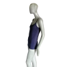 Débardeur femme Zenana Outfitters Bleu-marine bretelles broderie