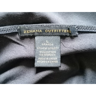 Débardeur femme Zenana Outfitters Bleu-marine bretelles broderie