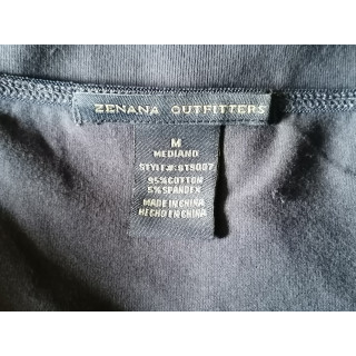 Débardeur femme Zenana Outfitters Bleu-marine bretelles broderie