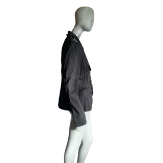Vintage Italian Blazer Y2K Deadstock Clips More bent black