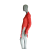 Archives Dirk Bikkembergs 2003 Tooked shirt in fluo viscose