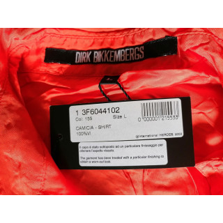 Archiv Dirk Bikkembergs 2003 dauerte Hemd in Fluo Viscose
