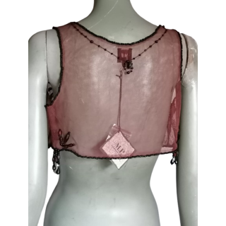 Top Beading Couture Annalisa Parési Y2K - Arquivo de Colecionador
