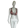 Top Beading Couture Annalisa Paresi Y2K - Collector's Archive