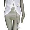 Haut en lin Dirk Bikkembergs SS2004 Archive comme neuf