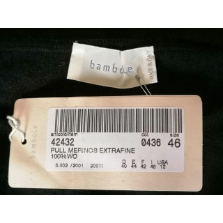 Suéter Bambole Vintage Merinos Extrafine Woolmark hecho en Italia