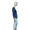 Cardigan di raso vintage Blue Night Coll - mai indossato