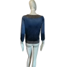 Vintage Satin Cardigan Blue Night Coll - Never worn