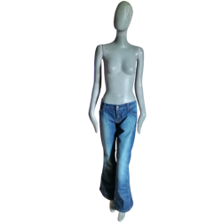 Pantalon Jean vintage Paola Frani bootcut Y2K denim stretch