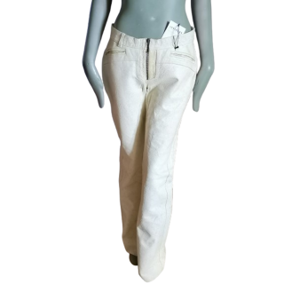 Just Cavalli Pantalones de cuero Y2K Deadstock