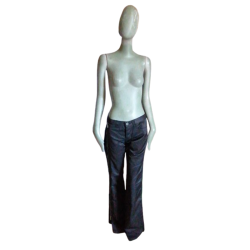 Dirk Bikkembergs Archive Pantalon Zip Techno Y2K Italie