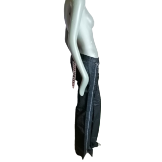 Dirk Bikkembergs Pantalones de archivo Zip Techno y2k Italia
