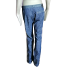 Pantaloni in denim vintage Diesel StyleLab Y2K striscia sul lato