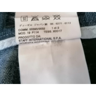 Vintage Jeans Hose Diesel StyleLab Y2k-Streifen auf Seite
