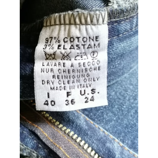 Vintage Jean Y2k Oppio Mode Made in Italy Bootcut Stretch
