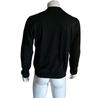 Sudadera vintage Simultaneous Black Deadstock Minimalist