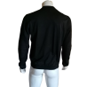 Sudadera vintage Simultaneous Black Deadstock Minimalist