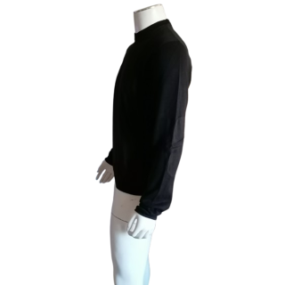 Sudadera vintage Simultaneous Black Deadstock Minimalist