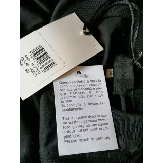 Sudadera vintage Simultaneous Black Deadstock Minimalist