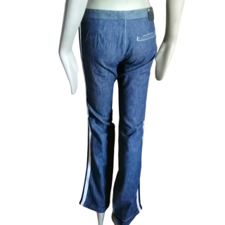 Vintage jeans Diesel StyleLab blue woman white bands