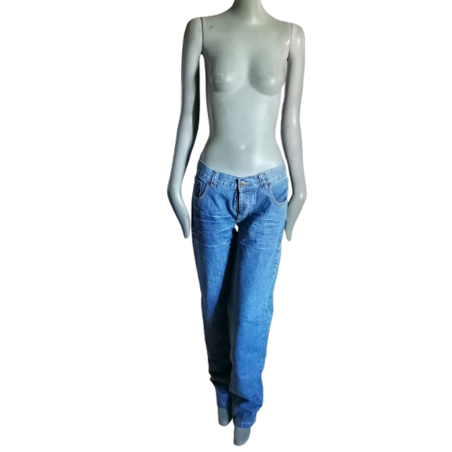 Trust Toilette Jean Deadstock Y2k in Italien hergestellt