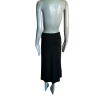Vintage Sonia Rykiel Paris schwarz minimalistische 90er Jahre