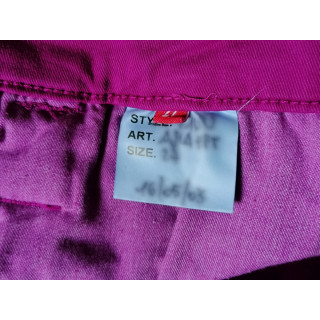 Dirk Bikkembergs Vintage Y2K - Cotton Dark Pink Pants