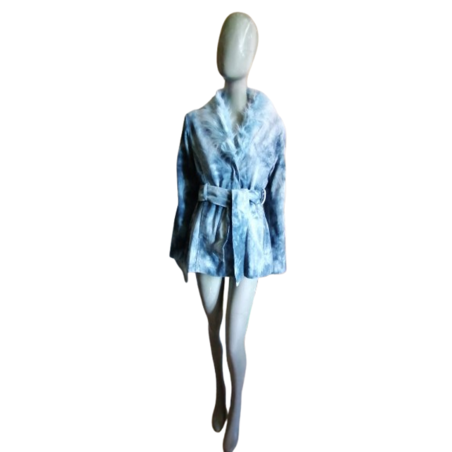 Giacca vintage vintage Glow Giacca vintage Y2K Faux Collar in pelliccia