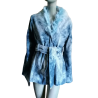 Voorkeur Blue Glaced Y2k Col Col Fall