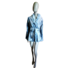 Voorkeur Blue Glaced Y2k Col Col Fall