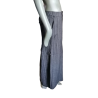 Asymmetrical long skirt Hache HH Italian striped wool archive