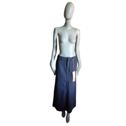 Long skirt Hache HH ASYMETRIC ARCHIVE Wool Stripe Tennis