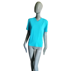Vintage thierry mugler paris top stretch turquoise archive y2k