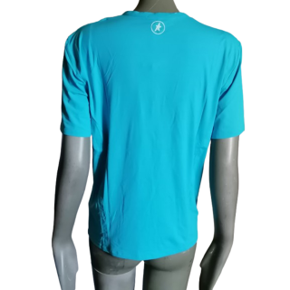Vintage Thierry Mugler Paris Top Stretch Turkoise Archive Y2k