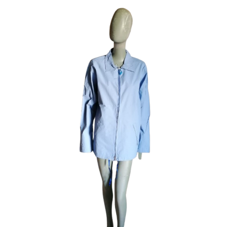 Cerruti Jeans Archiv-Windjacke-Blau-Gletscher-Deadstock