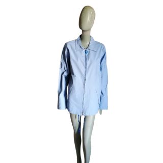 Cerruti Jeans Archivo Windbreaker Azul Glacier Deadstock