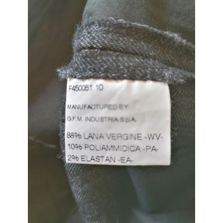 Falda larga en Virgin Wool HH por Hache gris antracita