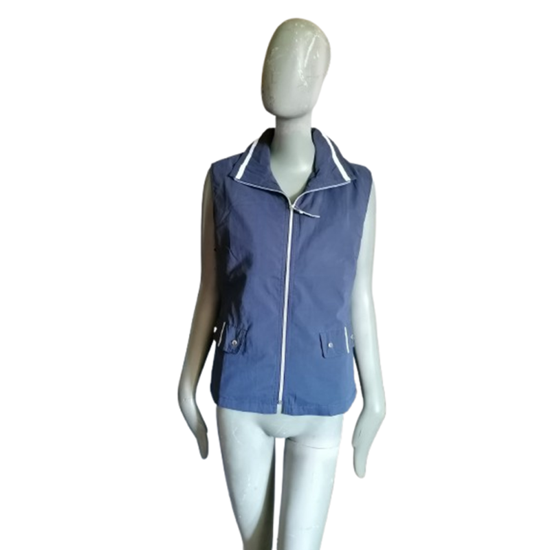 Vintage mouwloze vest 90s natuur en vrijheid climaatyl t38 / 40 nieuw