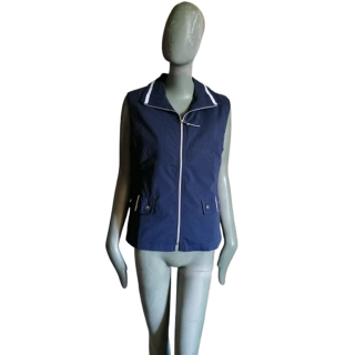 Vestida sem mangas vintage 90s natureza e liberdade climáticos T38 / 40 novos